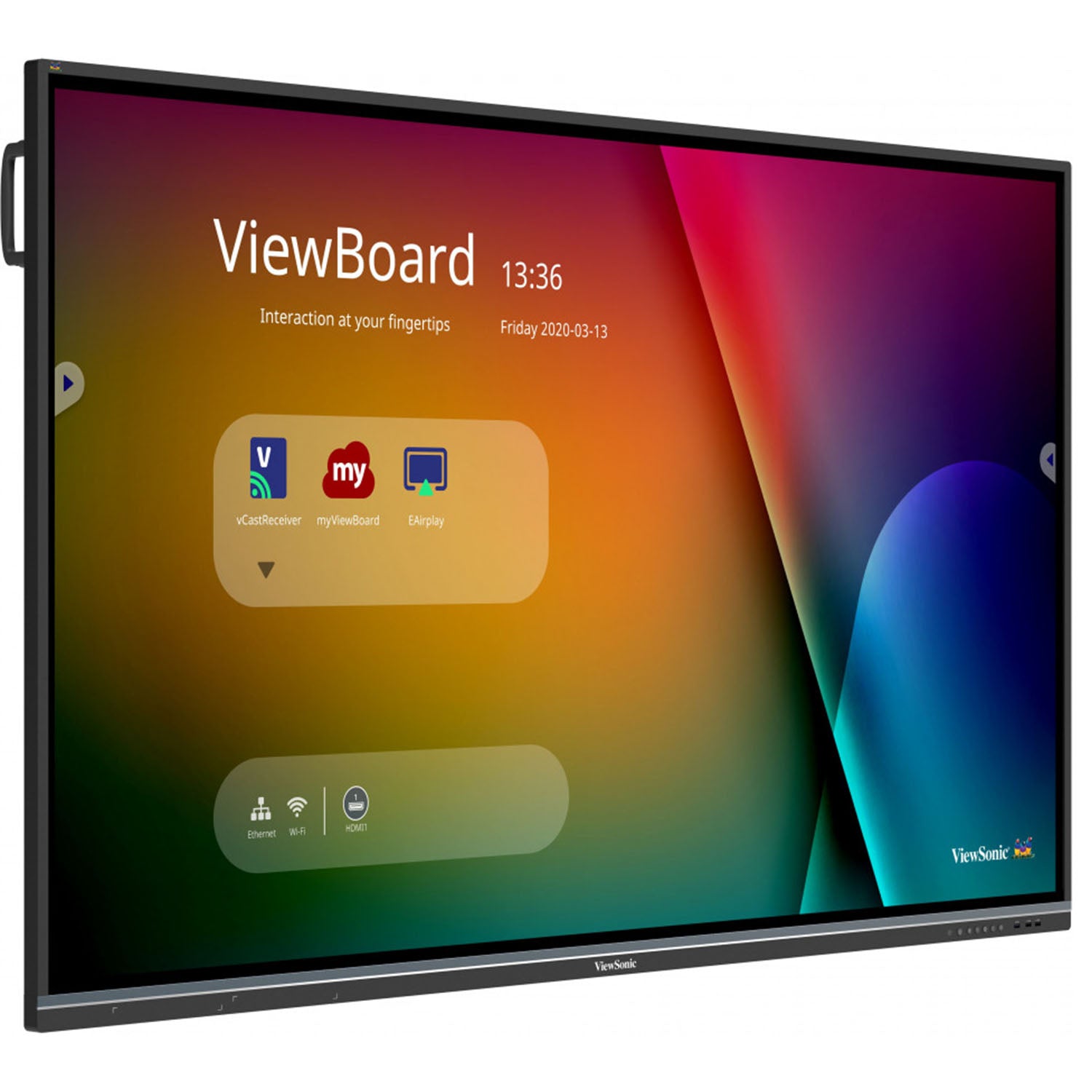 ViewSonic IFP8650-3 ViewBoard – 86" 4K Touchdisplay-zoom-1