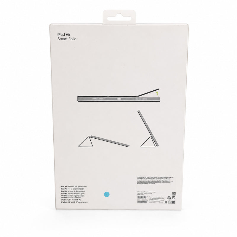 APPLE IPAD Smart Folio Schwarz für iPad Air 4. & 5. Generation | Tablet Hülle - Schwarz SEHR GUTER ZUSTAND-zoom-