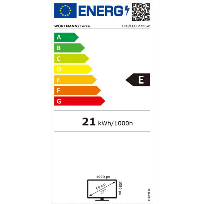 TERRA LCD/LED 2756W PV V4 IPS black HDMI/DP/USB-C-zoom-