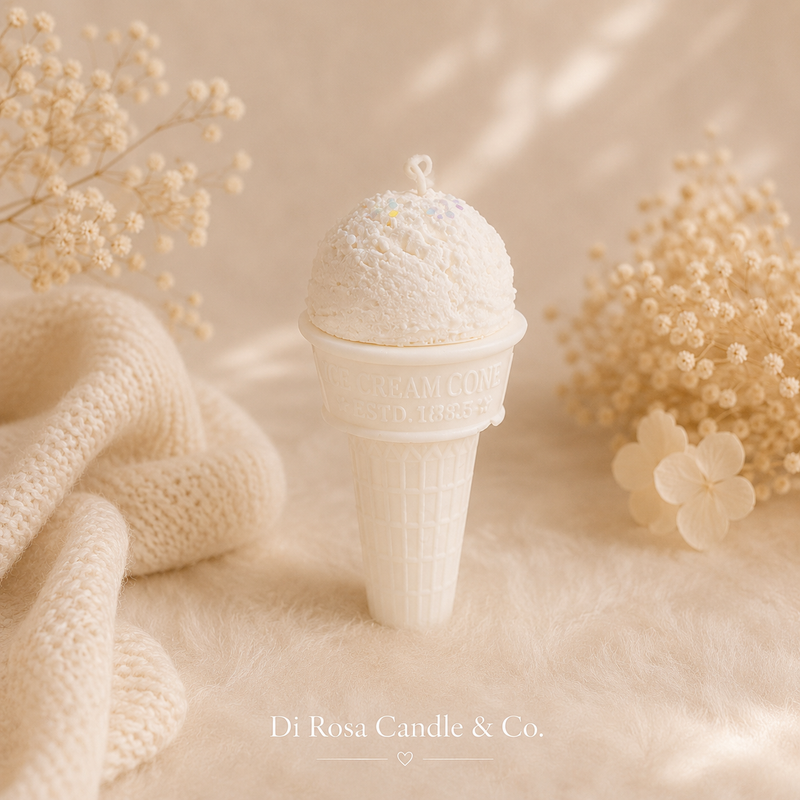 Ice Cream Cone Candle-zoom-