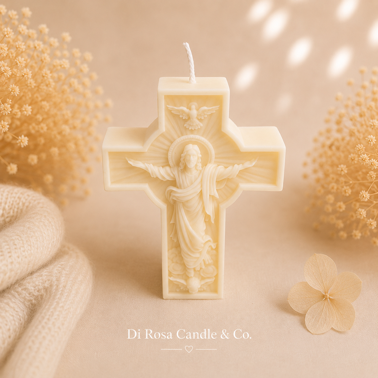 Holy Cross Candle-1